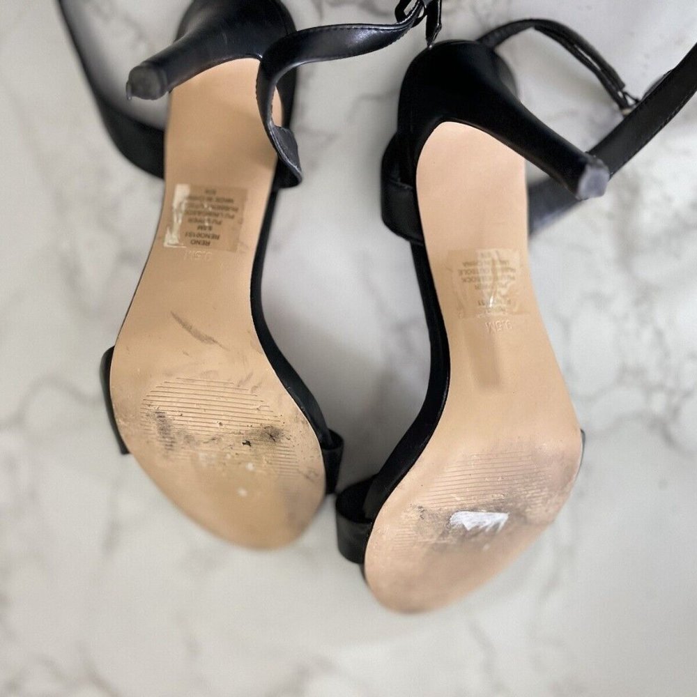 Steve Madden Reno Sandal Women's Black Size 9.5 - Picture 3 of 7